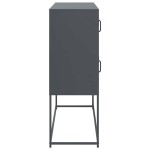 vidaXL Dulap, antracit, 100,5x39x107 cm, oțel laminat la rece vidaXL Dulap, antracit, 100,5x39x107 cm, oțel laminat la rece