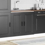vidaXL Dulap de bază pentru chiuvetă „Kalmar” Negru lemn de prelucrare vidaXL Dulap de bază pentru chiuvetă „Kalmar” Negru lemn de prelucrare