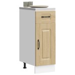 vidaXL Dulap de bază de bucătărie „Kalmar” din lemn de stejar Sonoma vidaXL Dulap de bază de bucătărie „Kalmar” din lemn de stejar Sonoma