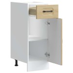 vidaXL Dulap de bază de bucătărie „Kalmar” din lemn de stejar Sonoma vidaXL Dulap de bază de bucătărie „Kalmar” din lemn de stejar Sonoma