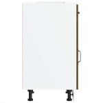 vidaXL Dulap de bază de bucătărie „Kalmar” din lemn de stejar maro