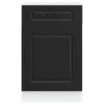 vidaXL Dulap de bază de bucătărie „Kalmar” din lemn prelucrat negru