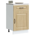vidaXL Dulap de bază de bucătărie „Kalmar” din lemn de stejar Sonoma vidaXL Dulap de bază de bucătărie „Kalmar” din lemn de stejar Sonoma