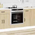 vidaXL Dulap pentru cuptor "Kalmar" din lemn de stejar sonoma