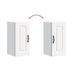 vidaXL Dulap de bucătărie „Kalmar” din lemn prelucrat alb