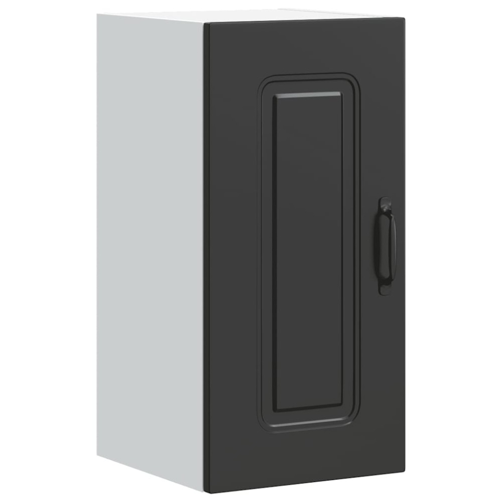 vidaXL Dulap de bucătărie „Kalmar” lemn prelucrat negru