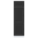 vidaXL Dulap de bucătărie „Kalmar” din lemn negru prelucrat
