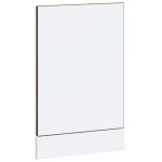 vidaXL Panou pentru mașină de spălat vase Stejar afumat Lemn prelucrat