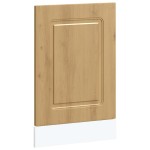 vidaXL Panou pentru mașină spălat vase Stejar Artisan Lemn prelucrat