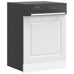 vidaXL Panou pentru mașină de spălat vase "Kalmar" alb de prelucrare