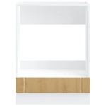 vidaXL Dulap pentru cuptor "Lucca" Artisan Stejar lemn prelucrat