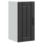 vidaXL Dulap de bucătărie „Lucca” lemn prelucrat negru vidaXL Dulap de bucătărie „Lucca” lemn prelucrat negru