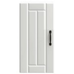 vidaXL Dulap de bucatarie "Lucca" din lemn prelucrat alb lucios