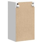 vidaXL Dulap de bucatarie "Lucca" din lemn prelucrat alb lucios