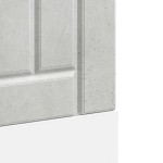 vidaXL Panou pentru mașină spălat vase Lucca Lemn prelucrat gri beton
