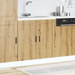 vidaXL Dulap de bază pentru chiuvetă „Porto” Stejar Artisan Lemn vidaXL Dulap de bază pentru chiuvetă „Porto” Stejar Artisan Lemn