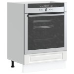 vidaXL Dulap pentru cuptor „Porto” din lemn prelucrat alb vidaXL Dulap pentru cuptor „Porto” din lemn prelucrat alb