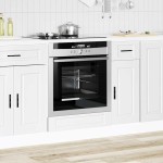 vidaXL Dulap pentru cuptor „Porto” din lemn prelucrat alb vidaXL Dulap pentru cuptor „Porto” din lemn prelucrat alb
