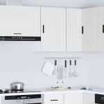 vidaXL Dulap de bucatarie "Porto" din lemn prelucrat alb vidaXL Dulap de bucatarie "Porto" din lemn prelucrat alb