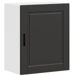 vidaXL Dulap de bucătărie „Porto” din lemn de lemn negru