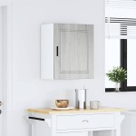 vidaXL Dulap de bucatarie "Porto" din lemn prelucrat Sonoma gri vidaXL Dulap de bucatarie "Porto" din lemn prelucrat Sonoma gri