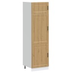vidaXL Dulap de bucătărie „Porto” din lemn de stejar artizanal