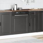 vidaXL Panou pentru mașină de spălat vase „Porto” Negru lemn prelucrat vidaXL Panou pentru mașină de spălat vase „Porto” Negru lemn prelucrat