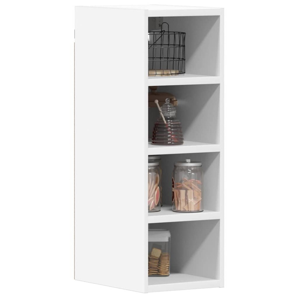 vidaXL Dulap suspendat “Riga”, alb, 20x29,5x60 cm, PAL