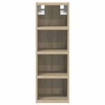 vidaXL Dulap suspendat “Riga”, stejar Sonoma, 20x29,5x60 cm, PAL vidaXL Dulap suspendat “Riga”, stejar Sonoma, 20x29,5x60 cm, PAL