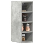 vidaXL Dulap suspendat “Riga”, gri beton, 20x29,5x60 cm