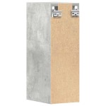 vidaXL Dulap suspendat “Riga”, gri beton, 20x29,5x60 cm