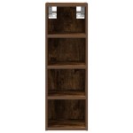 vidaXL Dulap suspendat “Riga”, stejar fumuriu, 20x29,5x60 cm