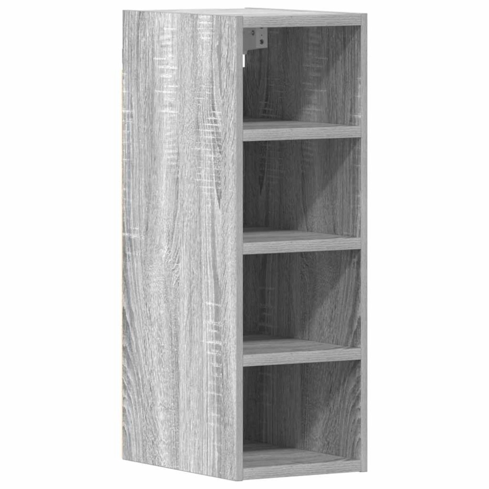 vidaXL Dulap suspendat “Riga”, gri sonoma, 20x29,5x60 cm