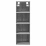 vidaXL Dulap suspendat “Riga”, gri sonoma, 20x29,5x60 cm vidaXL Dulap suspendat “Riga”, gri sonoma, 20x29,5x60 cm