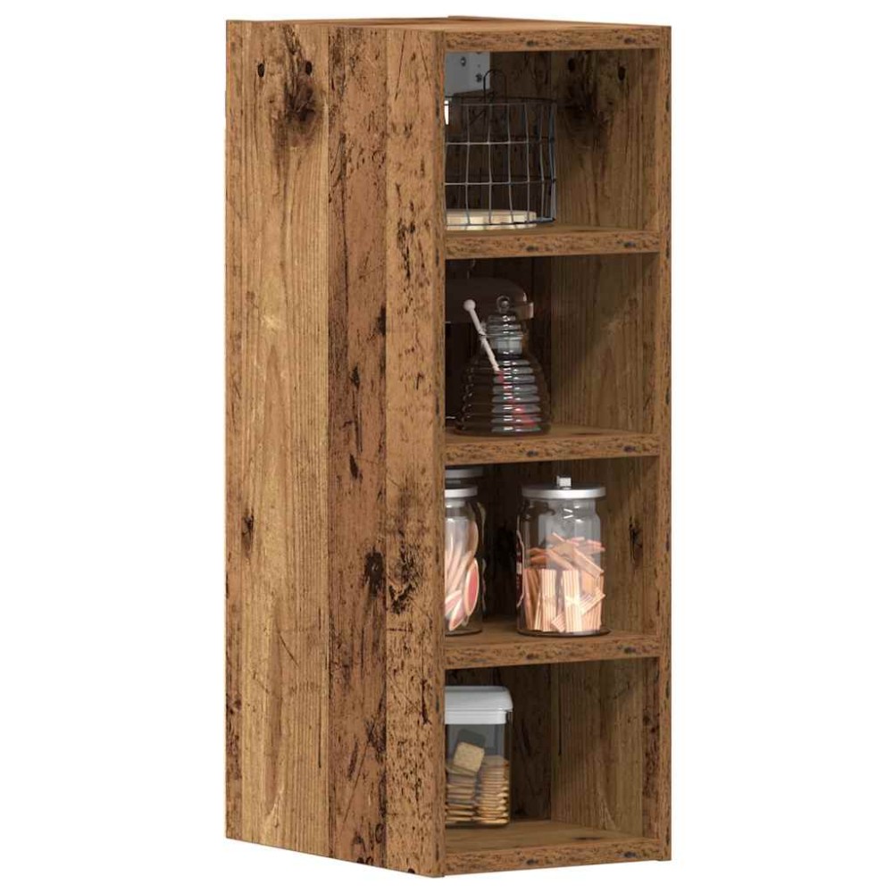 vidaXL Dulap suspendat “Riga”, lemn vechi, 20x29,5x60 cm