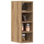 vidaXL Dulap suspendat “Riga”, stejar artizanal, 20x29,5x60 cm
