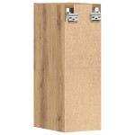 vidaXL Dulap suspendat “Riga”, stejar artizanal, 20x29,5x60 cm