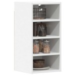 vidaXL Dulap suspendat “Riga”, alb, 30x29,5x60 cm, PAL