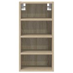 vidaXL Dulap suspendat “Riga”, stejar Sonoma, 30x29,5x60 cm, PAL