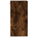 vidaXL Dulap suspendat “Riga”, stejar fumuriu, 30x29,5x60 cm
