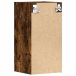 vidaXL Dulap suspendat “Riga”, stejar fumuriu, 30x29,5x60 cm