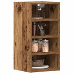vidaXL Dulap suspendat “Riga”, lemn vechi, 30x29,5x60 cm
