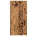 vidaXL Dulap suspendat “Riga”, lemn vechi, 30x29,5x60 cm