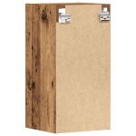 vidaXL Dulap suspendat “Riga”, lemn vechi, 30x29,5x60 cm