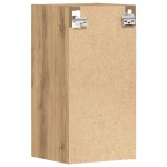 vidaXL Dulap suspendat “Riga”, stejar artizanal, 30x29,5x60 cm