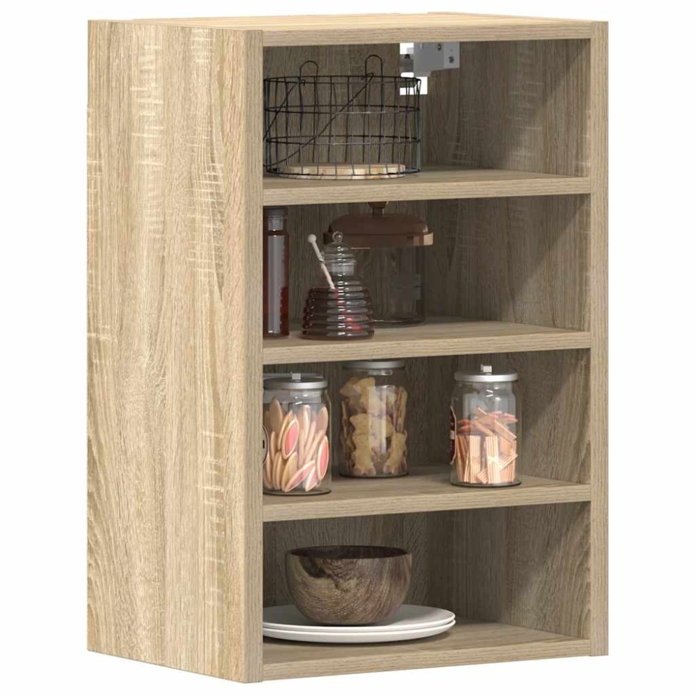 vidaXL Dulap suspendat “Riga”, stejar Sonoma, 40x29,5x60 cm, PAL