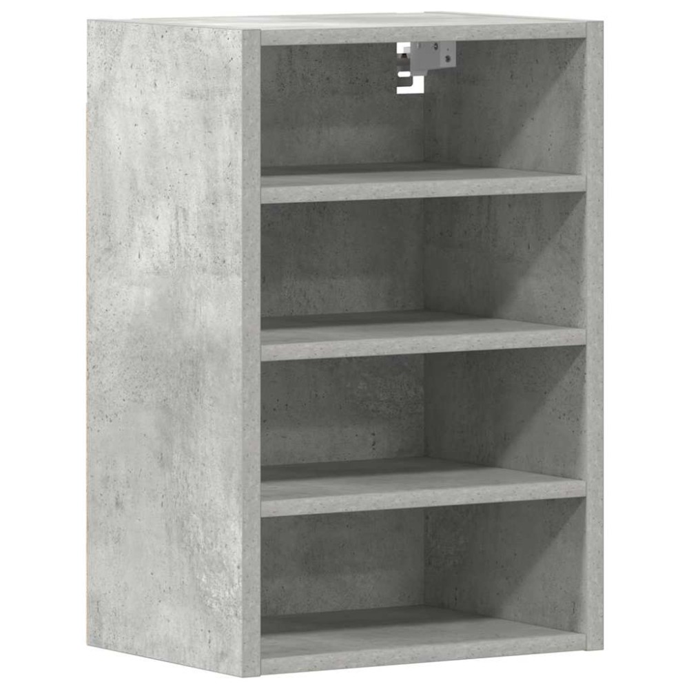 vidaXL Dulap suspendat “Riga”, gri beton, 40x29,5x60 cm