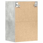 vidaXL Dulap suspendat “Riga”, gri beton, 40x29,5x60 cm
