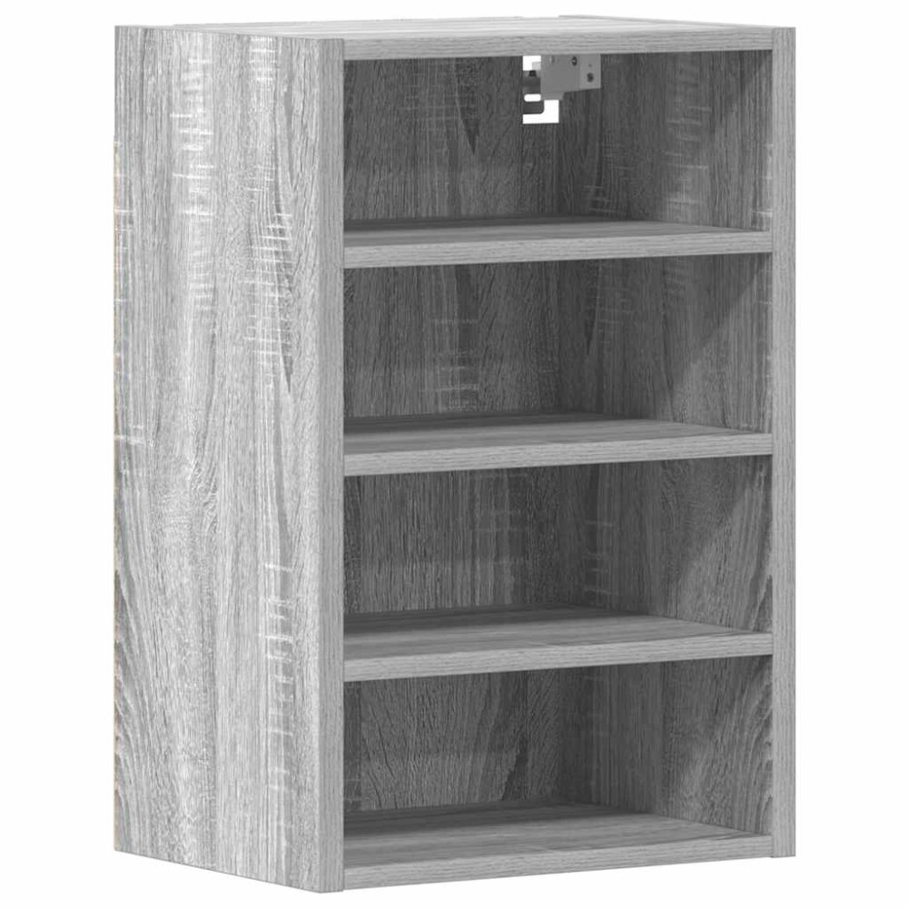 vidaXL Dulap suspendat “Riga”, gri sonoma, 40x29,5x60 cm