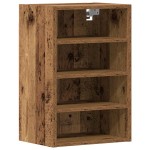 vidaXL Dulap suspendat “Riga”, lemn vechi, 40x29,5x60 cm vidaXL Dulap suspendat “Riga”, lemn vechi, 40x29,5x60 cm